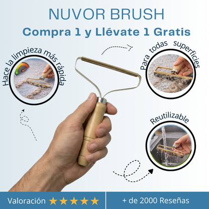 NUVOR Cleaner Pro™ – Cepillo Inteligente para el Pelo de Mascotas