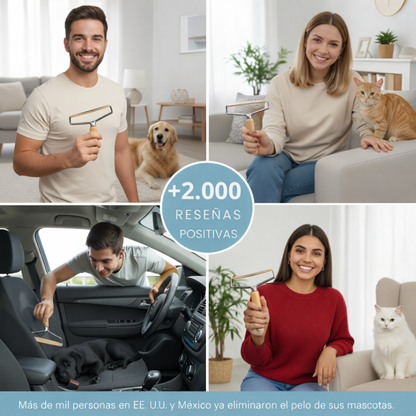 NUVOR Cleaner Pro™ – Cepillo Inteligente para el Pelo de Mascotas