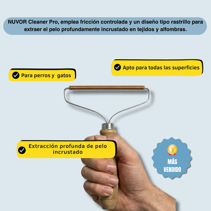 NUVOR Cleaner Pro™ – Cepillo Inteligente para el Pelo de Mascotas
